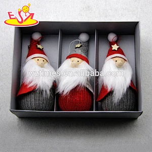 2018 New products top fashion kids lovely dolls wooden Xmas toys W02A240