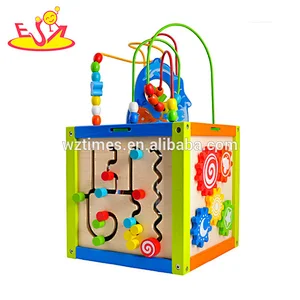 Wholesale hot sale amusement park wooden beads game toy for kids W11B164