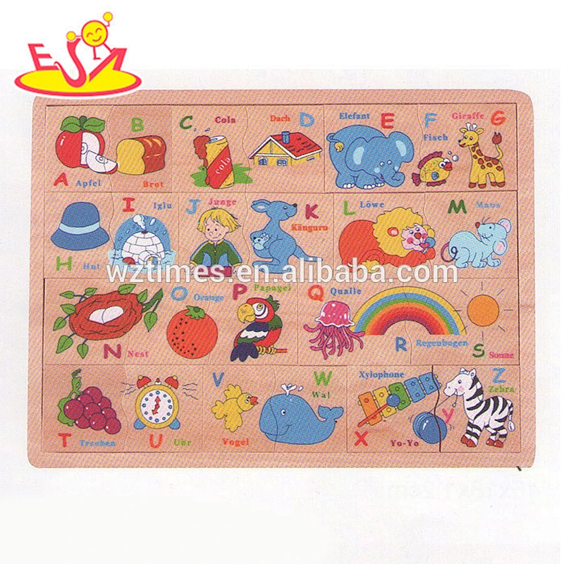 wholesale wooden puzzle educational toys funny wooden puzzle educational toys W14C211
