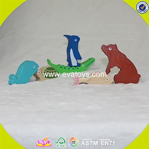 wholesale hot sale kids wooden puzzle toy interesting baby wooden caterpillar shape puzzle toy nice baby puzzle toy W14L019