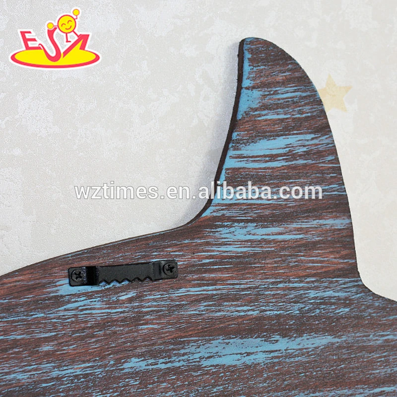 2018 New design home decorations wooden wall hanging top fashion whale shape wooden wall hanging W09D016