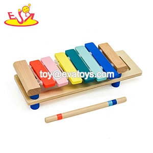 2019 Hot sale educational wooden toy instruments for babies W07A103B