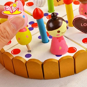 2018 großhandel kinder holz kuchen spielzeug top mode baby holz kuchen spielzeug beliebtesten kinder holz kuchen spielzeug w10b161