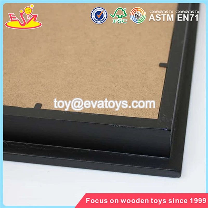 Wholesale simple style classic black wooden picture frame W09A008