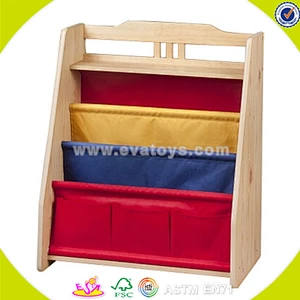 wholesale top quality wooden kids bookshelf great household wooden kids bookshelf hot toddler wooden kids bookshelf W08D044
