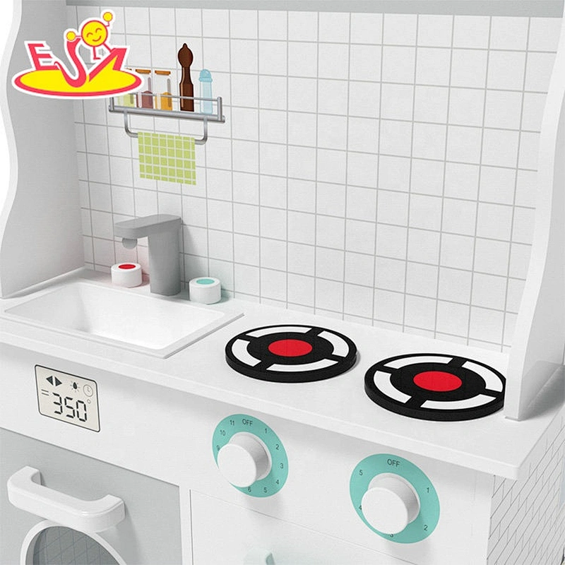 New fashion combination 2 in 1 wooden dollhouse kitchen set for children W06A371B