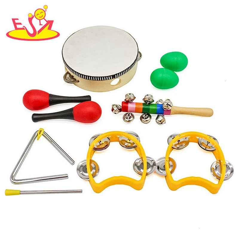High quality instruments combination wooden music toy for baby W07A142