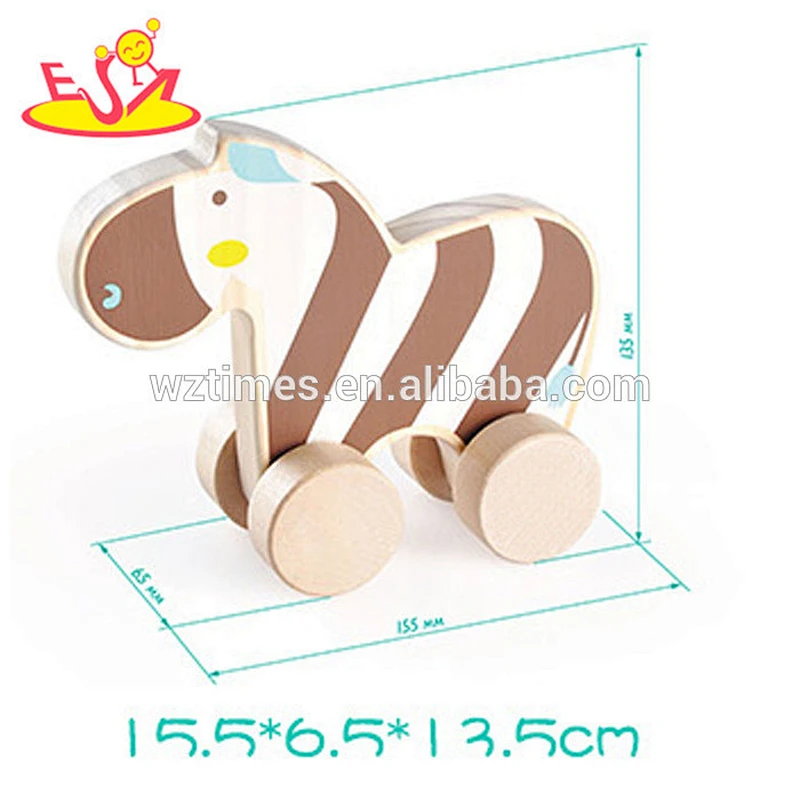 wholesale newest kids wooden toy animal high quality children wooden toy animal W04A222
