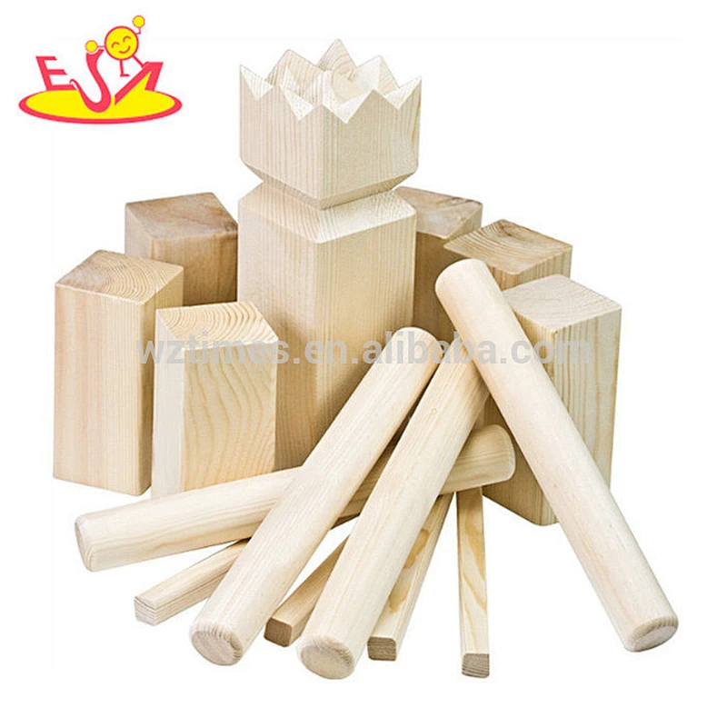 Summer games outdoor wooden lawn bowls for sale W01D009