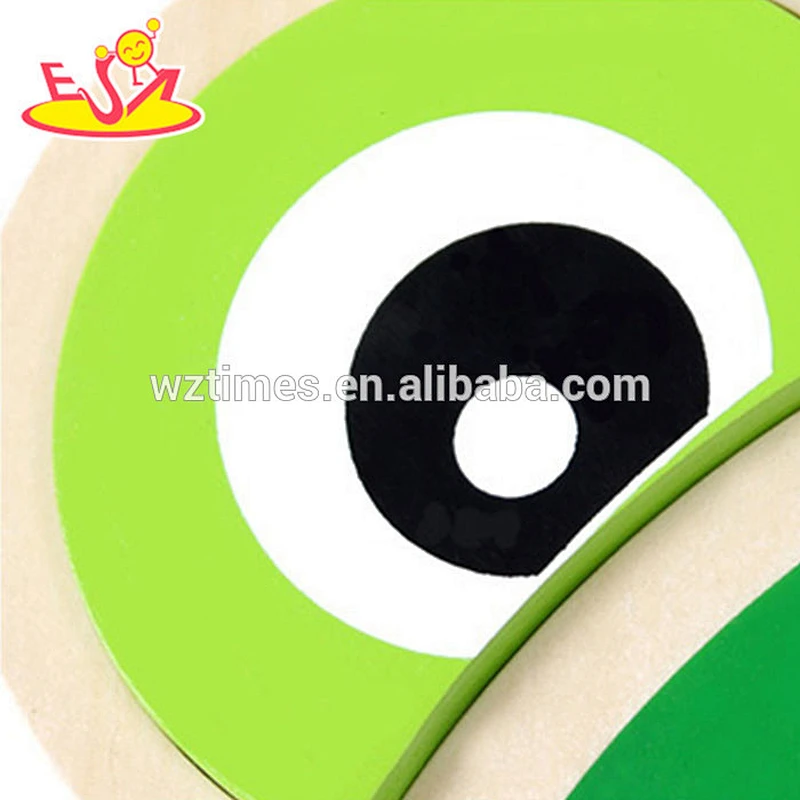 2018 wholesale baby wooden puzzle clock children mini wooden alarm clock puzzle top fashion children wooden puzzle clock W14K004