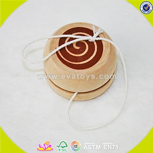 wholesale funny baby wooden yo yo toy W01B013