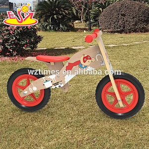 2018 Wholesale best design balance wooden children bicycle W16C176