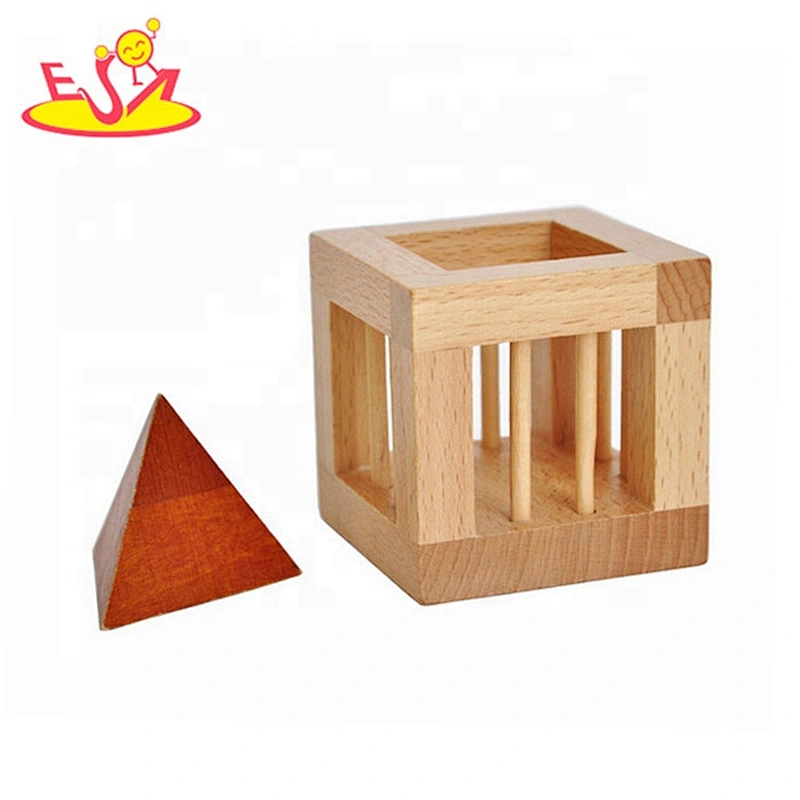 Wholesale most popular baby 3d wooden puzzle for sale W11C038