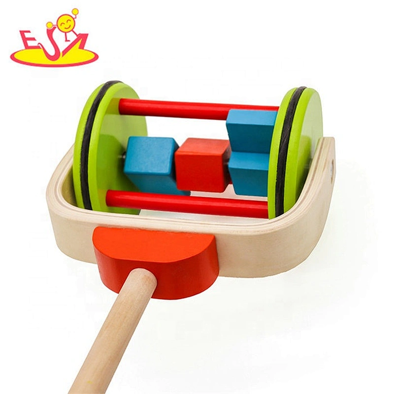 Most popular preschoolers wooden push car for baby W05A010