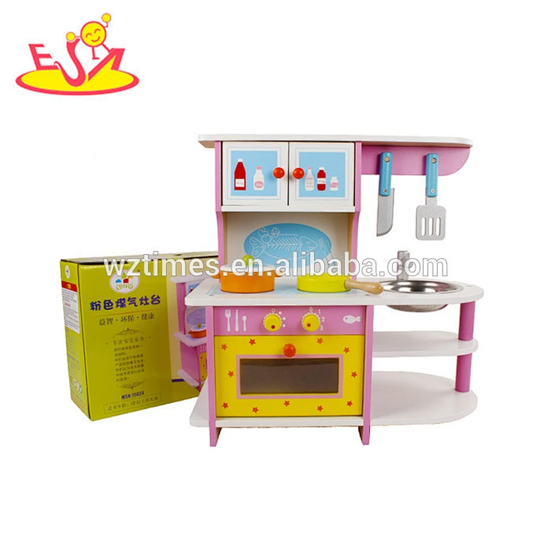 wholesale kids wooden kitchen set role play baby wooden kitchen set popular children wooden kitchen set W10C167