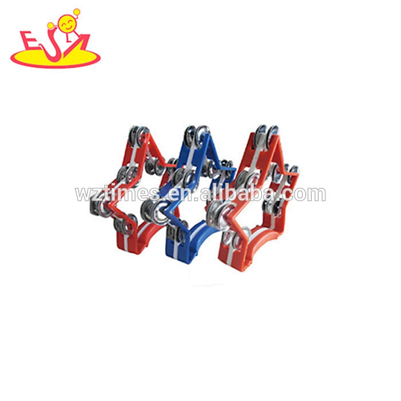 Wholesale musical hand tambourine baby percussion instruments hot sale children percussion instruments W07I104