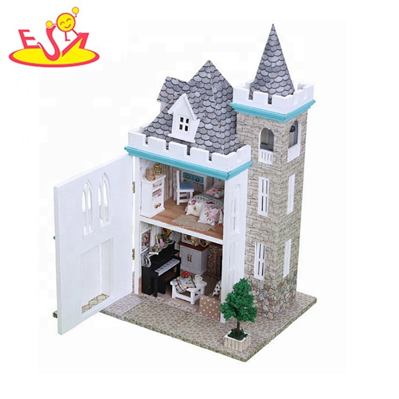 Картины ручной работы 3d деревянные куклы для детей W06A349