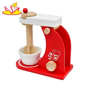 2019 New design kids wooden toy mixer blender for pretend play W10D225