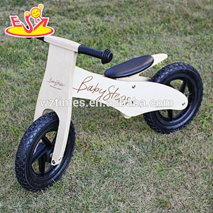 2018 New design baby wooden balance bike wholesale wooden balance bike log wooden balance bike for toddlers W16C156