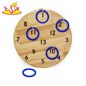wholesale funny kids wooden quoit boards for wall hanging W01D019