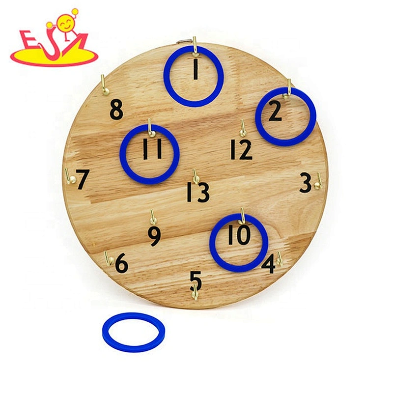 wholesale funny kids wooden quoit boards for wall hanging W01D019