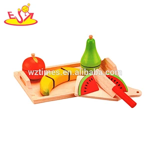 DIY hölzernes Spielzeuggemüse Rollenspiel hölzernes Spielzeuggemüse W10B168