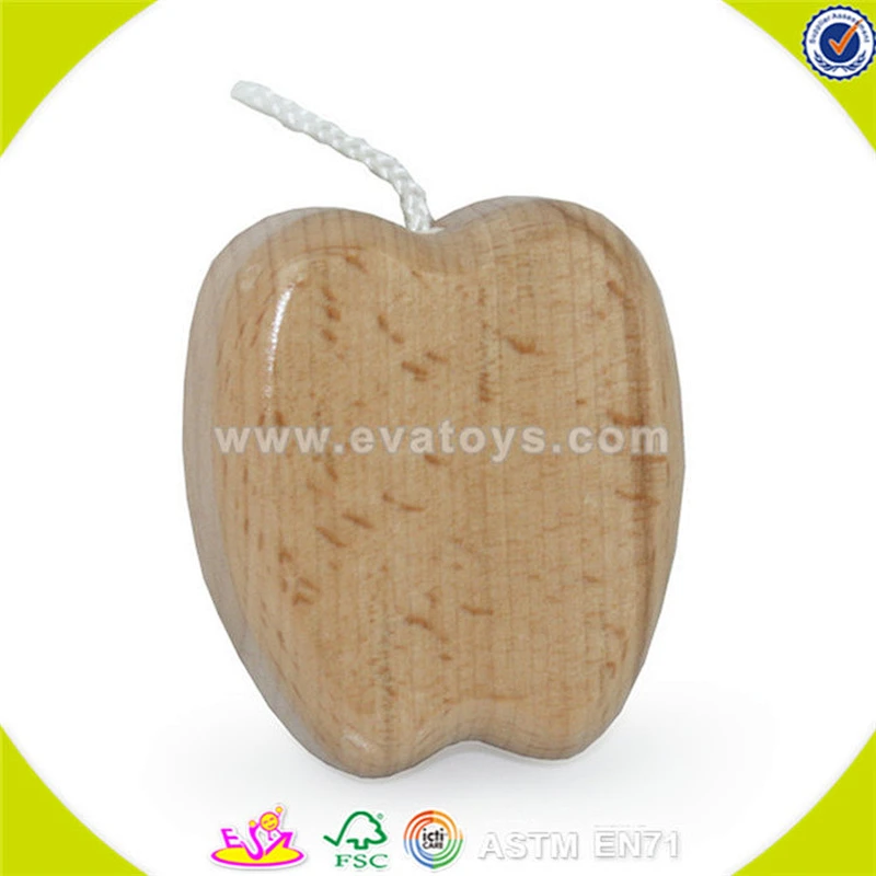 Wholesale beautiful toddler wooden hand the bell toy educational wooden hand the bell toy W07I022