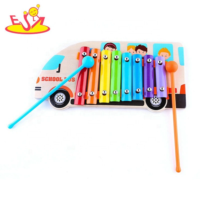 2019 New design musical toys wooden baby xylophone with customize W07C077