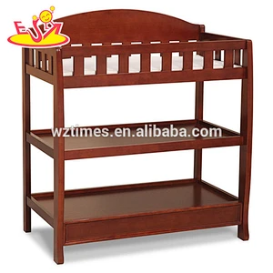 2018 New arrival safety wooden portable changing table for kids W08C115C