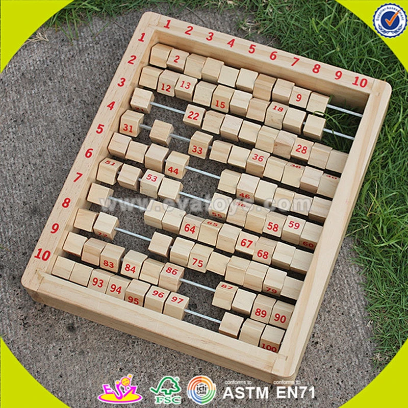 wholesale baby wooden teacher abacus role play kids wooden teacher abacus hot sale children wooden teacher abacus W12C006