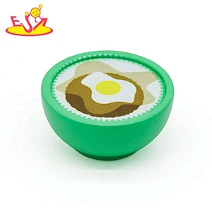 2019 New arrival children pretend wooden toy food for play kitchen W10B304