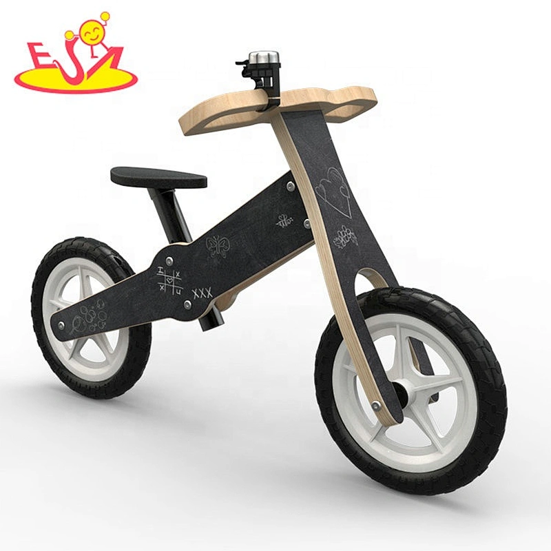 New design Christmas style wooden balance bicycle for kids W16C270