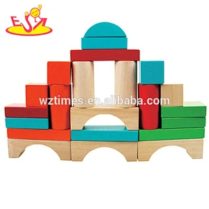 2018 top fashion educational kids wooden pounding toy for preschoolers W11G016
