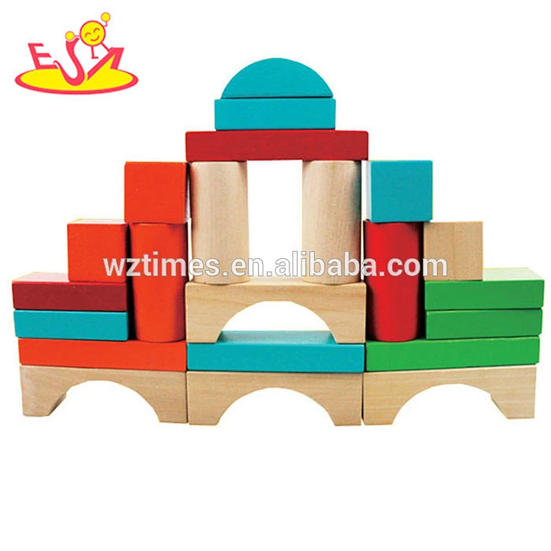 2018 top fashion educational kids wooden pounding toy for preschoolers W11G016