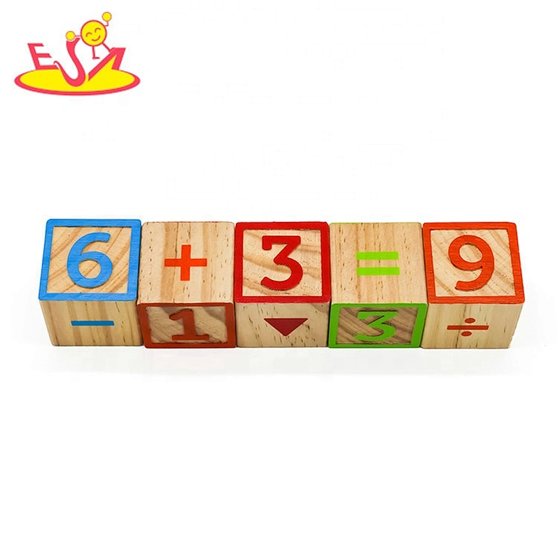 New design early wooden alphabet learning toys for kids W13A179