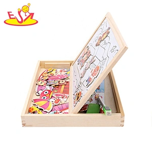 Most popular educational wooden dry erase board for kids W12B133