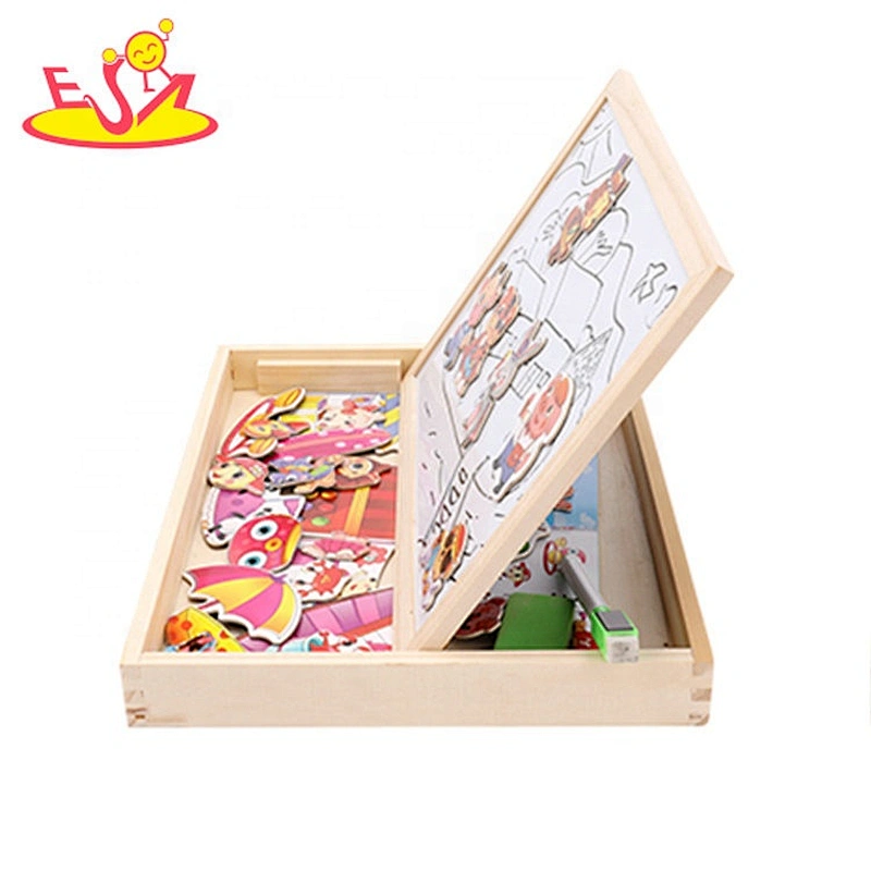Most popular educational wooden dry erase board for kids W12B133