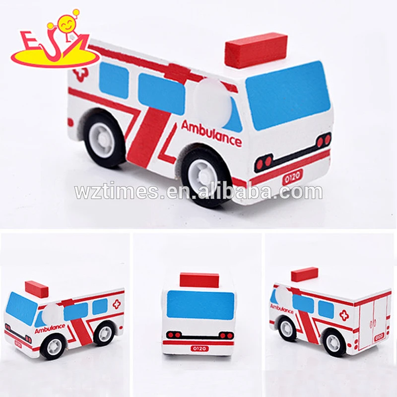 wholesale cheap baby wooden car toy high quality children wooden car toy W04A216