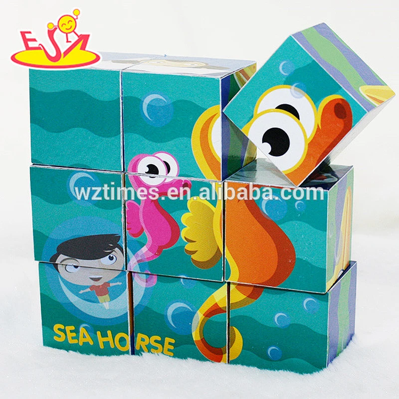 تخصيص الألغاز التعليمية 3D خشبية للأطفال W14F048