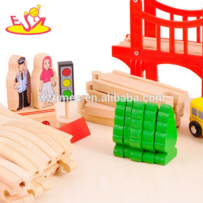 wholesale top fashion children wooden toy train for sale W04C049