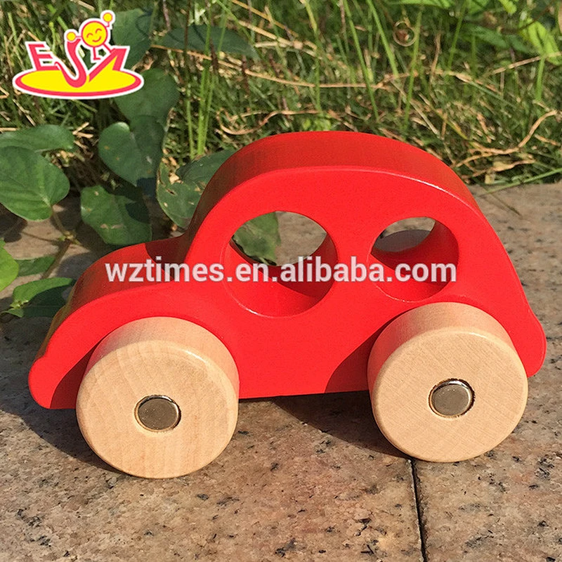 most popular children's wooden toy vehicle for wholesale W04A204