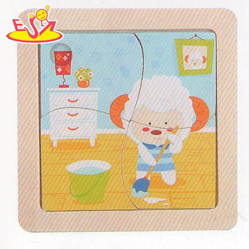 Wholesale funny kids wooden puzzle toys with low price W14C200