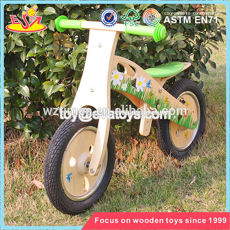 Most popular children wooden balance bike for 2 year old up W16C036