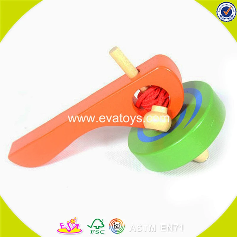 high quality children wooden toy gyro for sale W01B018