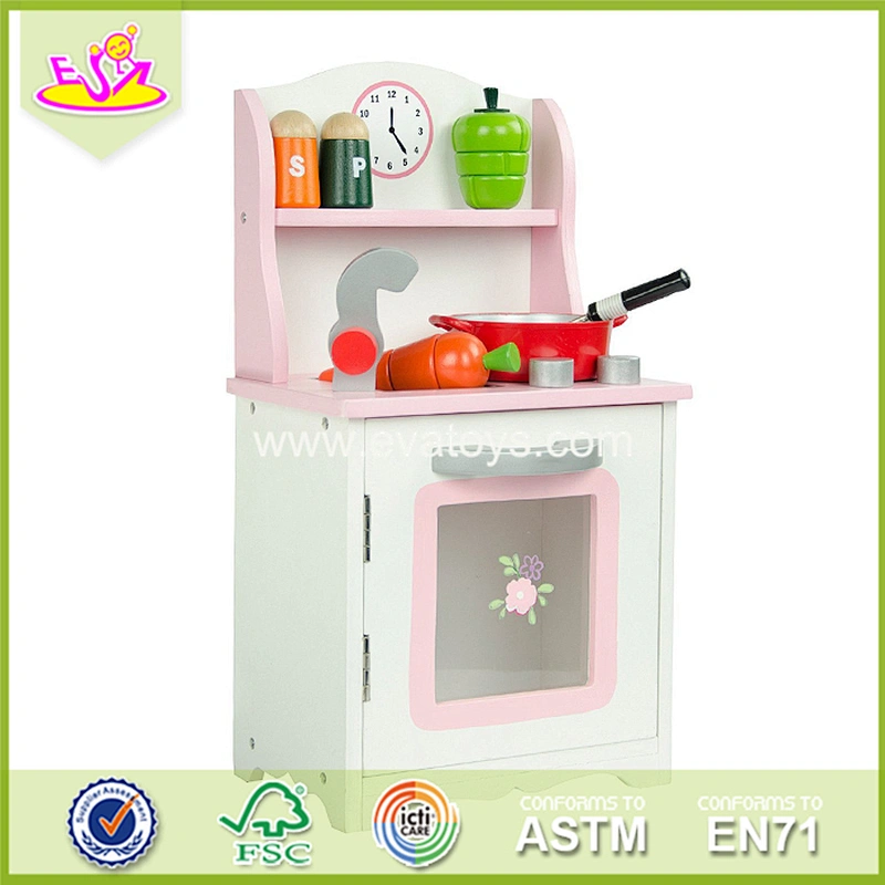 New design educational wooden lovely kitchen toy for kids W10C263