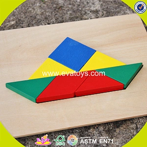 New design preschool wooden shape block toy for children W14A161