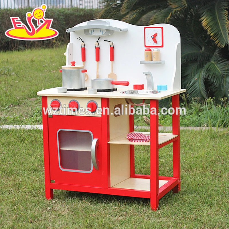 2018 New design wooden kitchen toy children wooden kitchen toy baby wooden kitchen toy W10C133