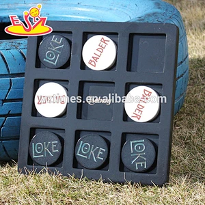 2018 wholesale kids toy wooden tic tac toe game new design children toy wooden tic tac toe game funny tic tac toe game W01B037