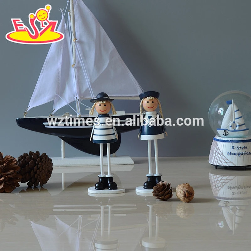 2018 New design wooden cheap craft doll children wooden cheap craft doll baby wooden cheap craft doll W02A151