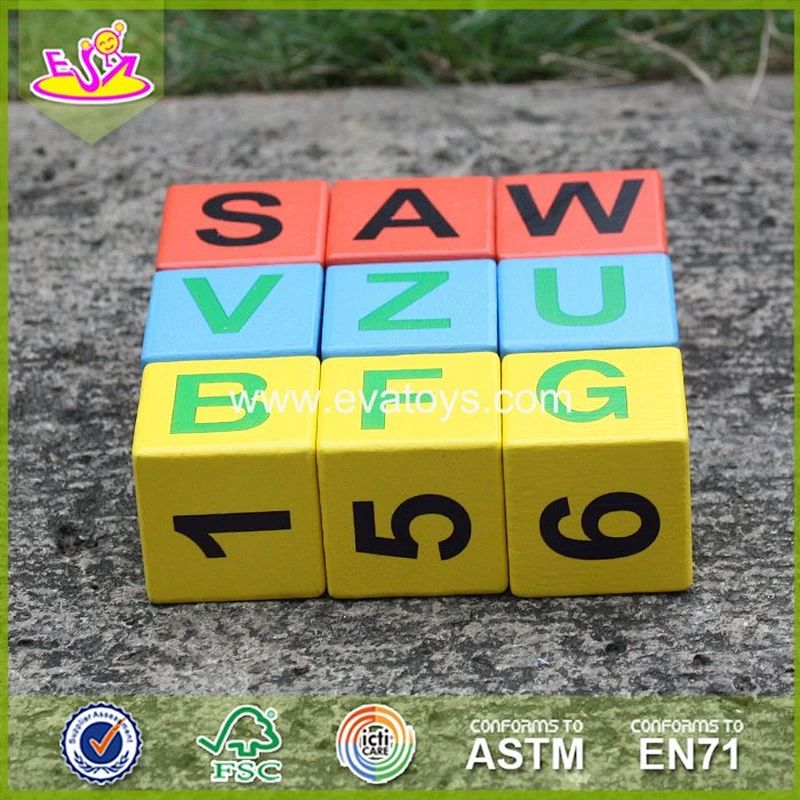 wholesale new design kids wooden educational puzzle wooden educational puzzle W14B063